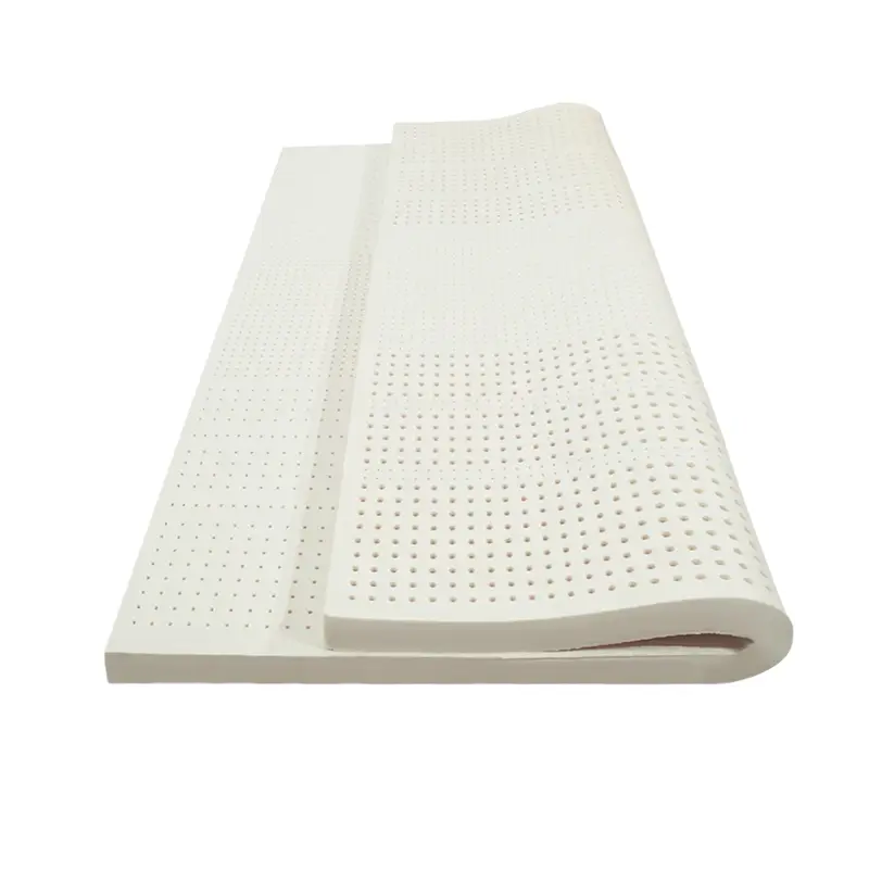 Saltea de latex plat de dimensiuni regele cu 7 zone